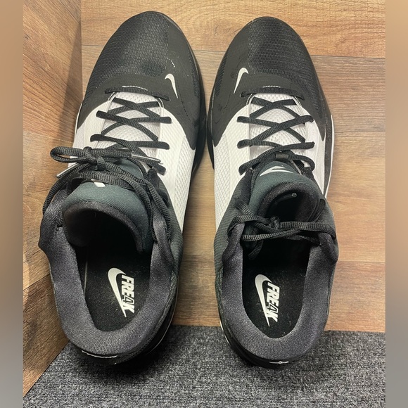 Nike Zoom Freak 4 TB Mens 14 Black White DO9679-002 Athletic Basketball Shoes - Picture 15 of 15